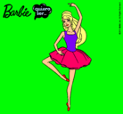 Dibujo Barbie bailarina de ballet pintado por nathalypill