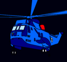 Dibujo Helicóptero al rescate pintado por titansingoti