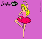 Dibujo Barbie bailarina de ballet pintado por palolol