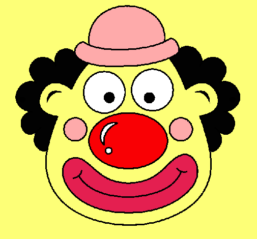 Dibujo Payaso pintado por whispy