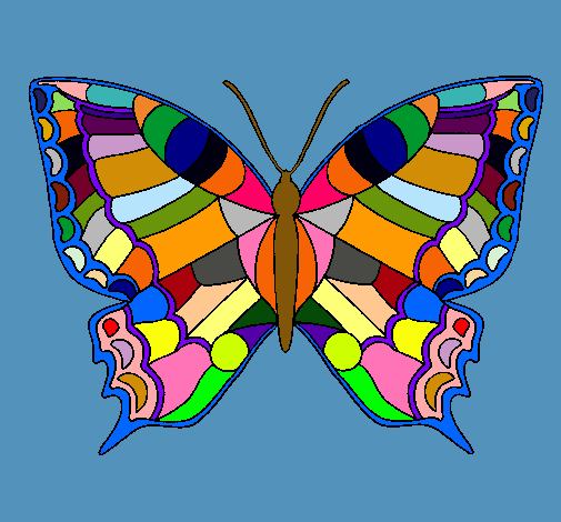 Dibujo Mariposa pintado por ALEXrojas2006