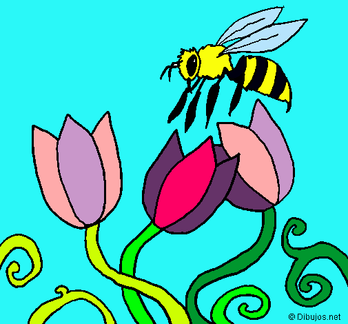 Dibujo Abeja pintado por Bloom11