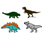 Dibujo Dinosaurios de tierra pintado por damalexander
