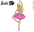 Dibujo Barbie bailarina de ballet pintado por sandralopez