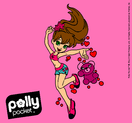 Dibujo Polly Pocket 14 pintado por Candy03