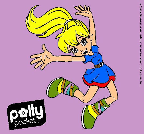 Dibujo Polly Pocket 10 pintado por pilardel