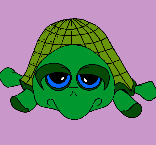 Dibujo Tortuga pintado por valen2