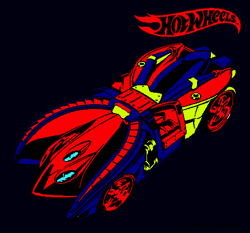 Dibujo Hot Wheels 7 pintado por jacoboa