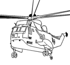 Dibujo Helicóptero al rescate pintado por michellr