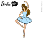 Dibujo Barbie bailarina de ballet pintado por Sandradance