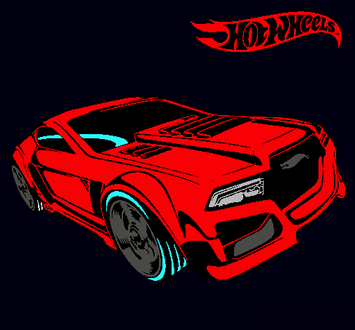 Dibujo Hot Wheels 5 pintado por jacoboa