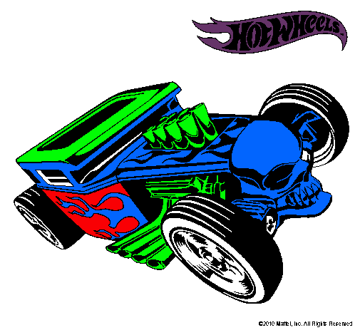 Dibujo Hot Wheels 8 pintado por felumeoni