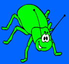 Dibujo Cucaracha pintado por flonder