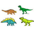 Dibujo Dinosaurios de tierra pintado por ggyt