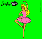 Dibujo Barbie bailarina de ballet pintado por Furry