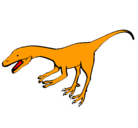 Dibujo Velociraptor II pintado por saltopus