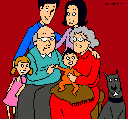 Dibujo Familia pintado por Andyy