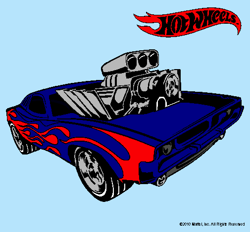 Dibujo Hot Wheels 11 pintado por roberto5678