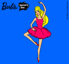 Dibujo Barbie bailarina de ballet pintado por barbivic
