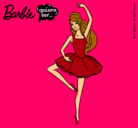 Dibujo Barbie bailarina de ballet pintado por trity4