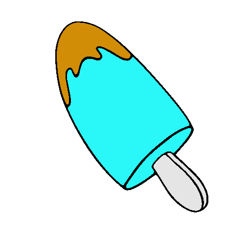 Dibujo Helado cremoso pintado por slendy