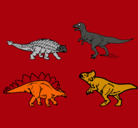 Dibujo Dinosaurios de tierra pintado por 658535969696