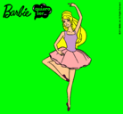 Dibujo Barbie bailarina de ballet pintado por ana433