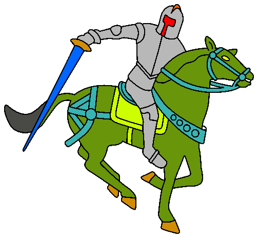 Dibujo Caballero a caballo IV pintado por Emy_spidy