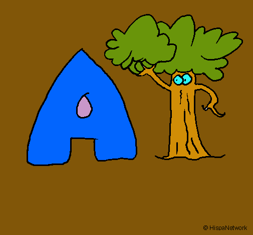 Dibujo Árbol pintado por lurdes22