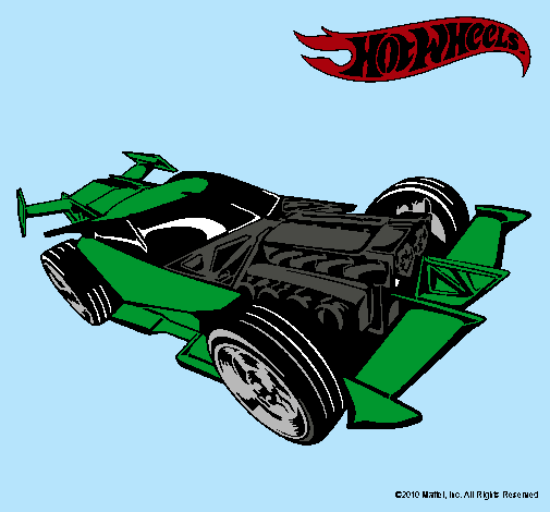 Dibujo Hot Wheels 9 pintado por roberto5678