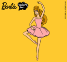 Dibujo Barbie bailarina de ballet pintado por Loreniita2