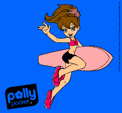 Dibujo Polly Pocket 3 pintado por Anagrdz