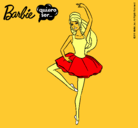Dibujo Barbie bailarina de ballet pintado por 21436587019