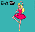 Dibujo Barbie bailarina de ballet pintado por mavidal