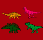 Dibujo Dinosaurios de tierra pintado por Mathirex