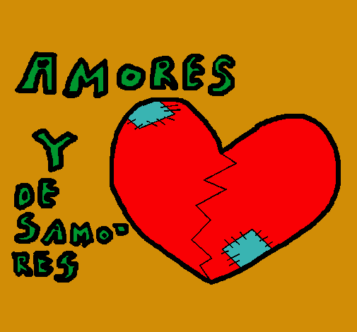 Dibujo Amor IV pintado por lurdes22