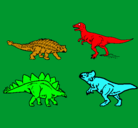 Dibujo Dinosaurios de tierra pintado por edgar9