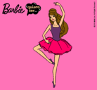 Dibujo Barbie bailarina de ballet pintado por belenypablo
