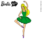 Dibujo Barbie bailarina de ballet pintado por jkhfhklhglkj