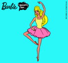 Dibujo Barbie bailarina de ballet pintado por lidiapelle