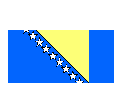 Dibujo Bosnia y Herzegovina pintado por BBB34