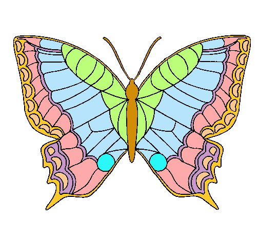 Dibujo Mariposa pintado por -sara567-