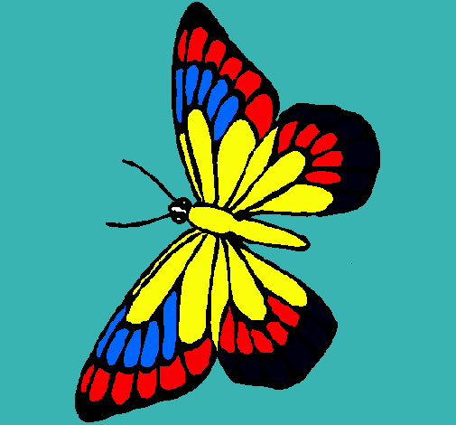 Dibujo Mariposa pintado por myssha72