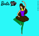 Dibujo Barbie bailarina de ballet pintado por MARTAP