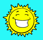 Dibujo Sol sonriendo pintado por aniitta
