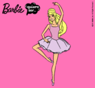 Dibujo Barbie bailarina de ballet pintado por celia-11-p
