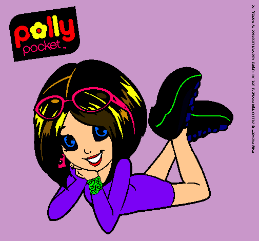 Dibujo Polly Pocket 13 pintado por ojazos