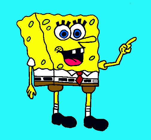 Dibujo Bob Esponja pintado por juanez29