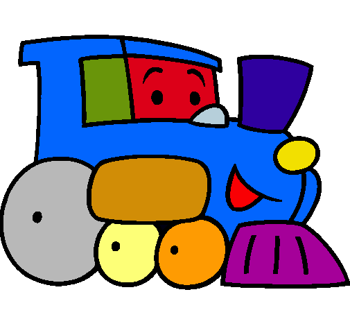 Dibujo De Tren Pintado Por Thiago En Dibujos Net El D A A Las