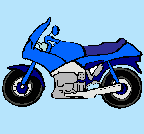 Dibujo Motocicleta pintado por suka-san